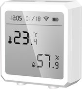 Looki Slimme Hygrometer – Weerstation Binnen - Digitale Vochtmeter & Thermometer – Draadloos – Met App