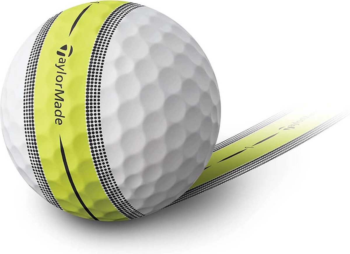 TaylorMade Tour Response Stripe Golfballen 2022 - Wit - 12 Stuks | bol.com