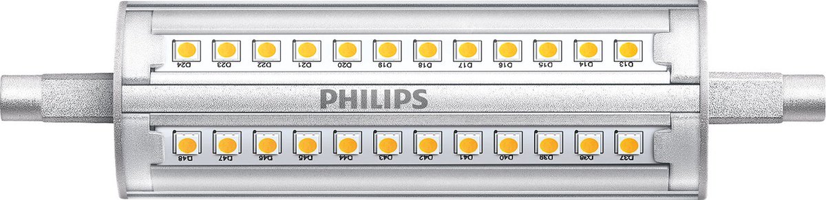 uitvoeren stilte Prehistorisch Philips CorePro LED linear 14W - R7S Fitting - Warm Wit - Dimbaar -  Vervangt 100W | bol.com