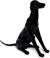Hond - propdisplay - zwart - zittend