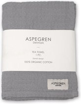 Aspegren Theedoek North Light Gray 70 x 50 cm