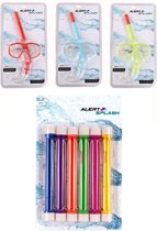 Snorkel set met duikstaven - 6 duikstaven - snorkel set - duikbril