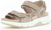 Gabor rollingsoft sensitive 86.889.43 - dames rollende wandelsandaal - beige - maat 42 (EU) 8 (UK)