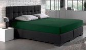 Hoeslaken Jersey 135 gr Donker groen 160-180 x 200