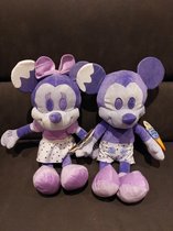 Mickey en Minnie Mouse knuffel "Flavours" 30 cm - 4 varianten