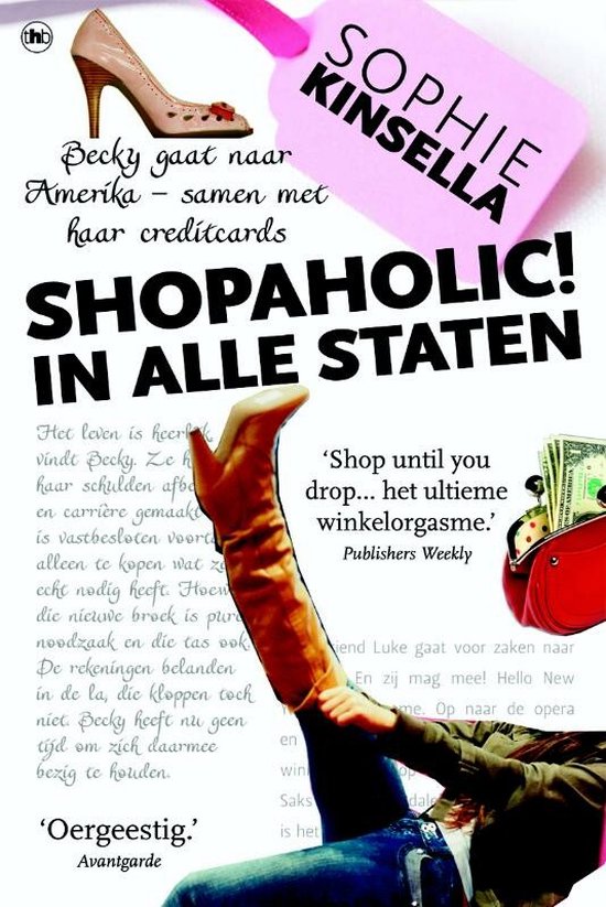 Cover van het boek 'Shopaholic in alle staten' van S. Kinsella