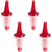 Veluw® Professionele Schenktuit Kunststof - Rood ( 4 Stuks )