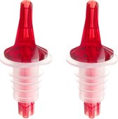 Veluw® Professionele Schenktuit Kunststof - Rood ( 2 Stuks )