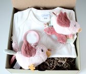 Minibox Flowers & Butterflies - kraamcadeau - cadeau baby - little dutch