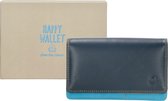 Happy Wallet Colourful Portemonnee - Blauw