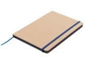 notitieboek Eco-friendly A5 papier bruin/blauw