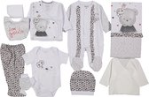 Miniworld-Baby newborn 10-delige kledingset in leuke cadeaudoos-Love you-Kraamcadeau-Babyshower-Babykleertjes meisje