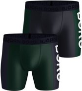 Bjorn Borg - Boxers 2Pack Blauw Groen - Maat M - Body-fit