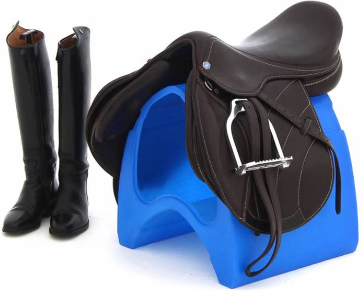 Porte-selles Plastique Noir - Neuf - Protection Selle Cheval