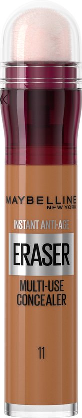 Maybelline New York - Instant Anti Age Eraser - 11 - concealers die zichtbaar wallen wegwerken - 6,8 ml (eerst: Instant Age Rewind Concealer)