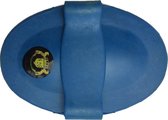 rosborstel 17 x 6 rubber cm blauw