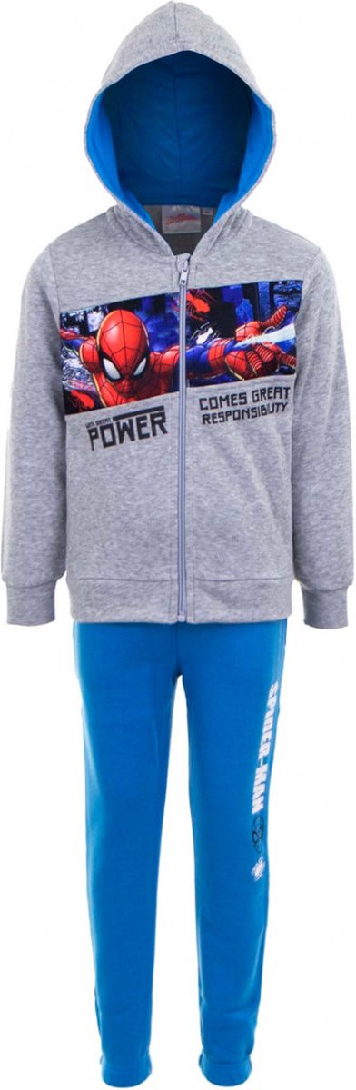 Marvel Spiderman set joggingpak / trainingspak / vrijetijdspak - Vest + Broek - 3 Jaar