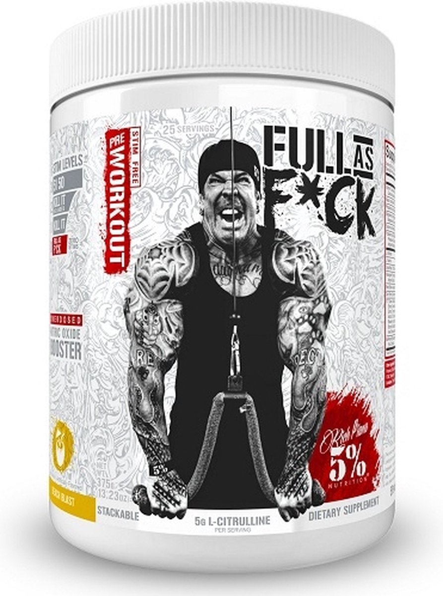 Goedkoopste 5 nutrition - full as f ck nitric oxide booster legendary series