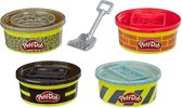 Play-Doh Wheels Speelset + 4 Potjes Klei en Schepje