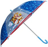 Paw Patrol Paraplu Transparant/Blauw