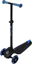 Qplay Step Future met 3 Wielen + Licht Blauw/Zwart
