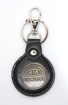 Sleutelhanger Kia | Kunstleer, Metaal | Karabijnsluiting | Keychain Kia Imitation Leather