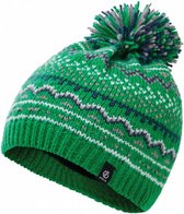 muts Buzzer Beanie jongens acryl gebreid groen mt 52-53 cm