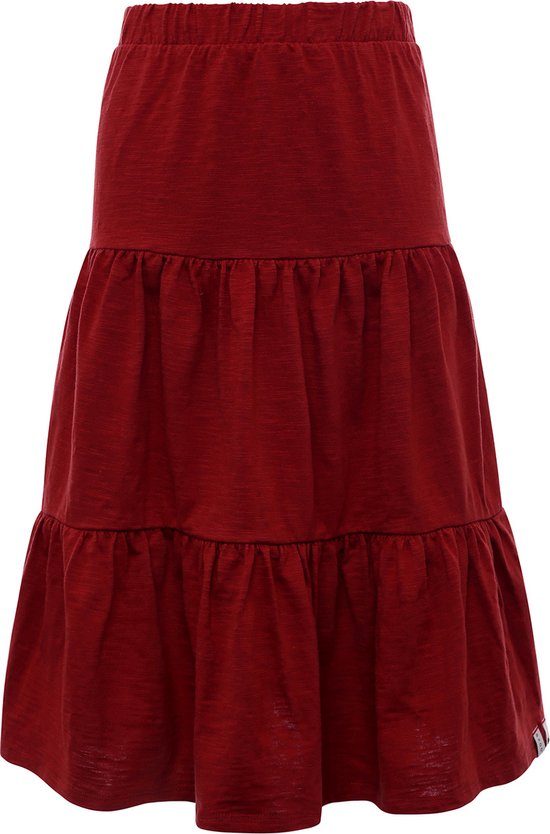 LOOXS 10sixteen 2212-5760-267 Meisjes Rok - Maat 128 - rood van 29% Nylon 63% Rayon 8% spandex