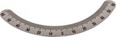 Huvema - Gradenverdeling - Scale (angle ruler)