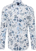 BEACHER | Shirt with flowers and leaf pattern in fresh tones