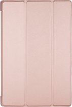 Samsung Tab A8 2021 10.5 inch Soft Tri-Fold Book Cover Rose goud