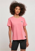 Urban Classics Dames Tshirt -XS- Essential jersey Roze
