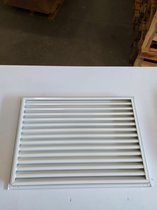 aluminium ventilatierooster wit 700x500