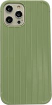 Hoesje geschikt voor iPhone SE 2022 - Backcover - Patroon - TPU - Groen