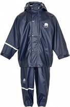 regenpak Basic junior polyester navy 2-delig maat 110