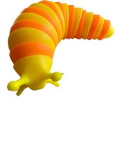 Premium Magic Caterpillar / Rups / Slak  | Ani-Stress Fidget Toy | Bekend Van TikTok - Geel