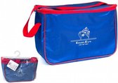 koeltas 36 x 20 x 25 cm 18 liter polyester blauw/rood