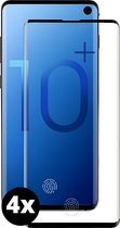 Fooniq Screenprotector Transparant 4x - Geschikt Voor Samsung Galaxy S10 Plus