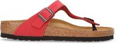 Birkenstock Gizeh Dames Slippers Scarlet Red Regular-fit | Rood | Imitatieleer | Maat 35 | 1020958