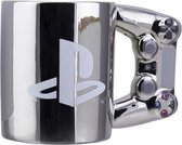 Playstation - DS4 Silver Controller Mok