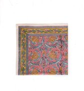 Jamini  - Servet katoen Jaipur dusty coral pink 45x45cm - Servetten