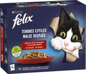 Felix - Malse Reepjes Countryside vlees selectie in gelei - 4 dozen x (12 x 85 gram)