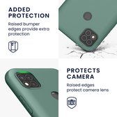 kwmobile telefoonhoesje voor Xiaomi Redmi 9C - Hoesje voor smartphone - Back cover in dennengroen