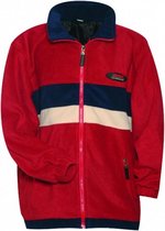 Fleecejack Vermont junior rood maat 98