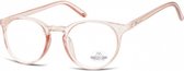 leesbril HMR55 roze/transparant sterkte +3.00