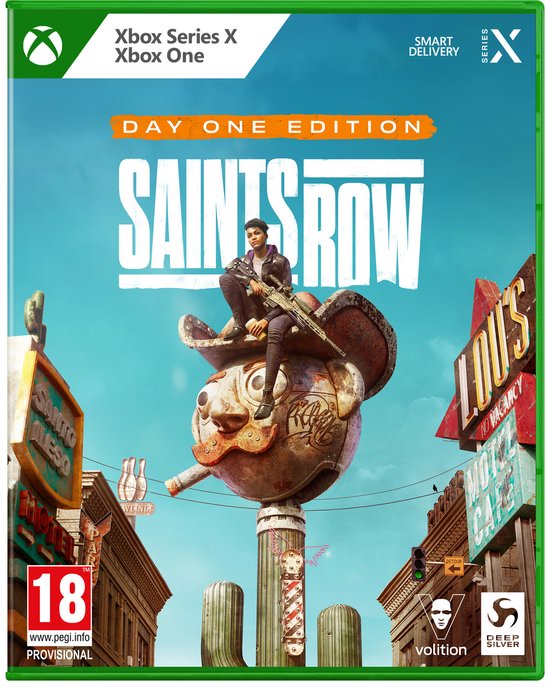 Cover van de game SAINTS ROW - Day One Edition - Xbox One & Xbox Series X