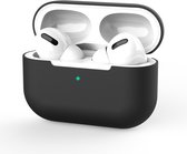 Hoesje in het Zwart geschikt voor Apple AirPods Pro - TCH - Siliconen - Case - Cover - Soft case - Onepiece