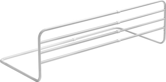 A3 Baby & Kids Trombone Bedhekje - 77 t/m 125 cm - Metaal Wit