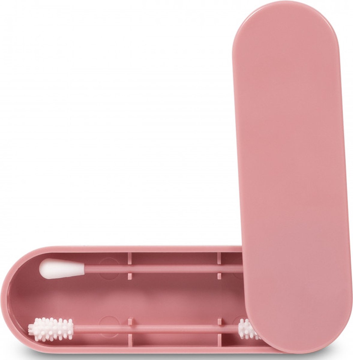 Goedkoopste Peach Beauty Herbruikbare Wattenstaafjes - Oorstokjes - Wenkbrauwen - Roze