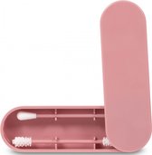 Peach Beauty Herbruikbare Wattenstaafjes - Oorstokjes - Wenkbrauwen - Roze
